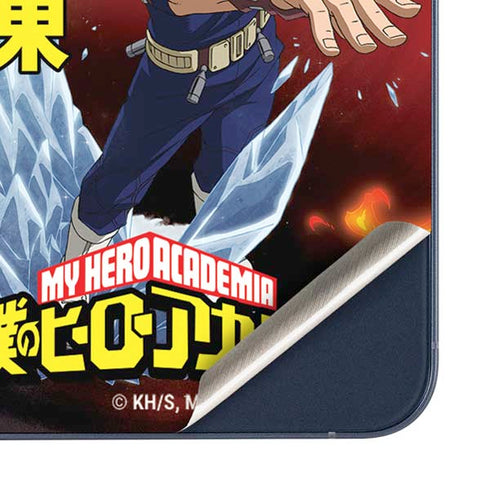 My Hero Academia Shoto Todoroki Season 4 Galaxy A35 5G Skin